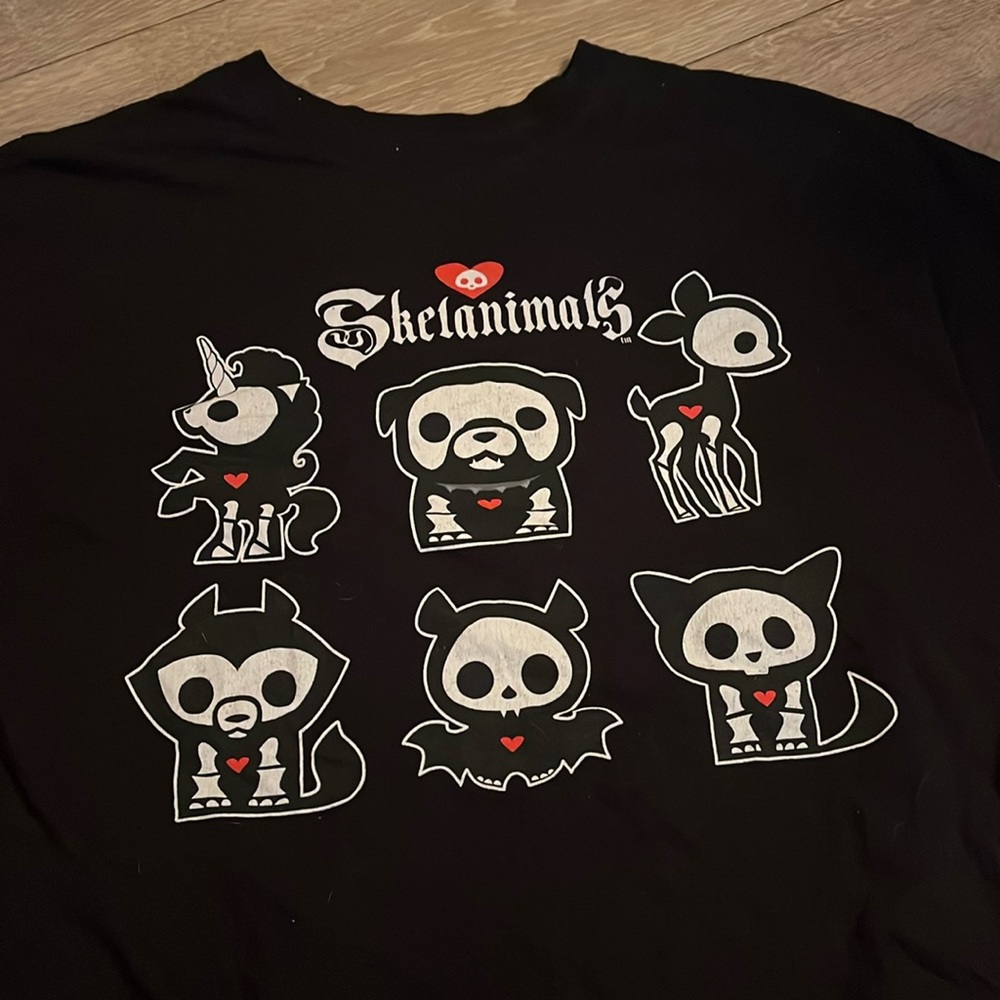 SKELANIMALS TOP Y2K